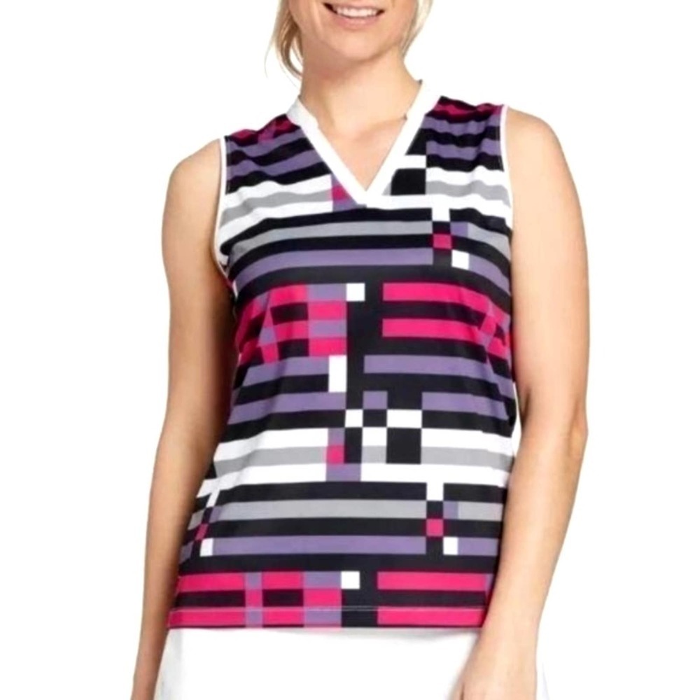 Slazenger Golf Polo Nightfall Black Tank Top XS‎
